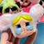 Crybaby The Powerpuff Girls - Vinyl Plush Charm BUNNY BUBBLES Open Box Sealed Bag