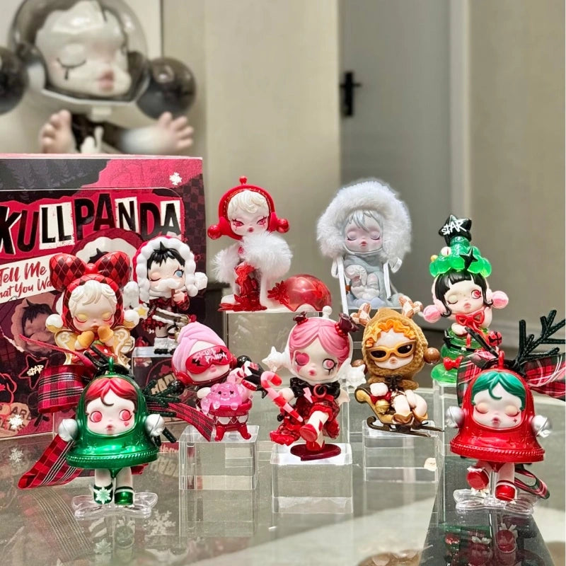 Skullpanda Time to Wish Series Jingle All the Way (Red) (Small Secret) Open Box Sealed Bag