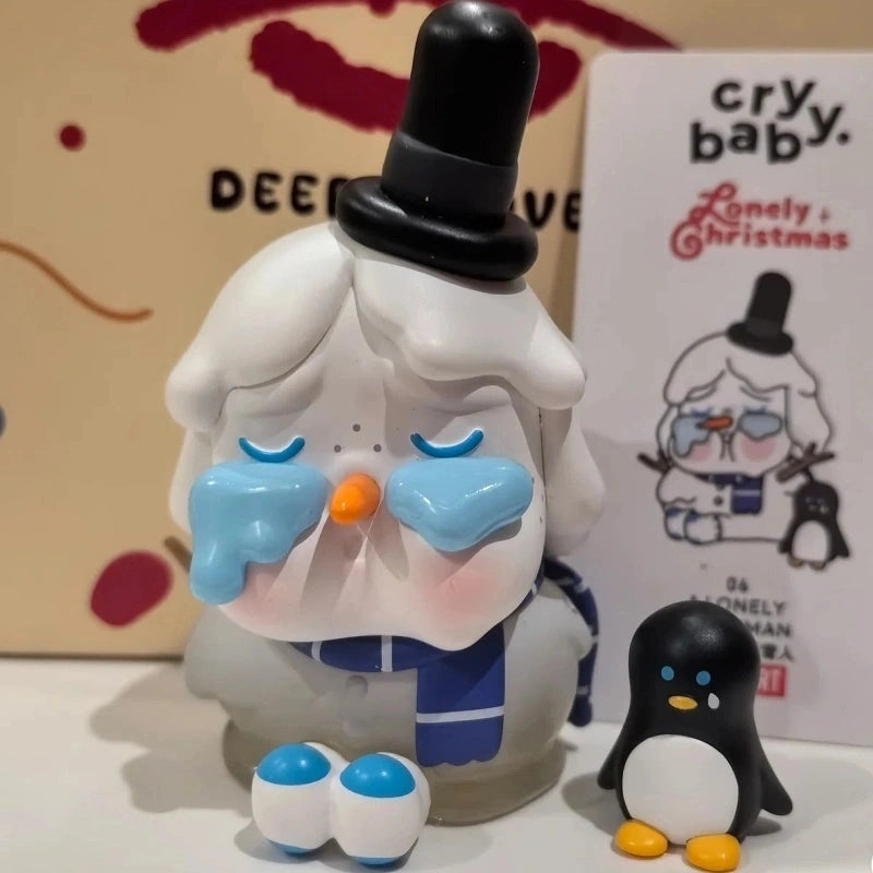 Crybaby Lonely Christmas A LONELY SNOWMAN Open Box Sealed Bag