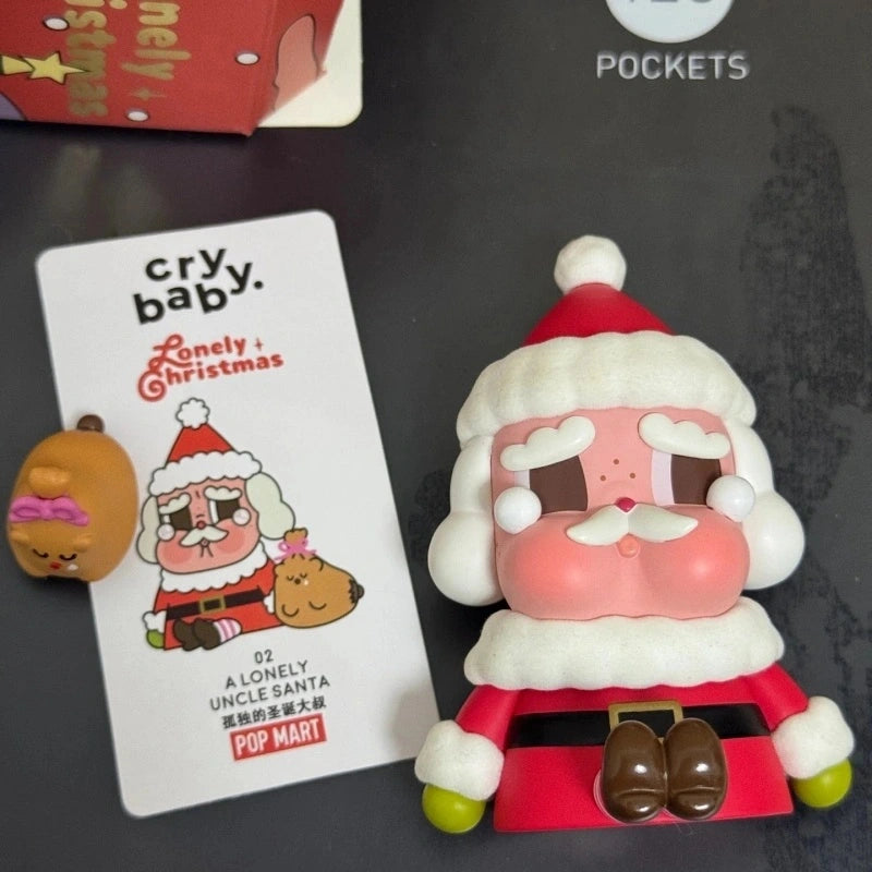Crybaby Lonely Christmas A LONELY UNCLE SANTA Open Box Sealed Bag