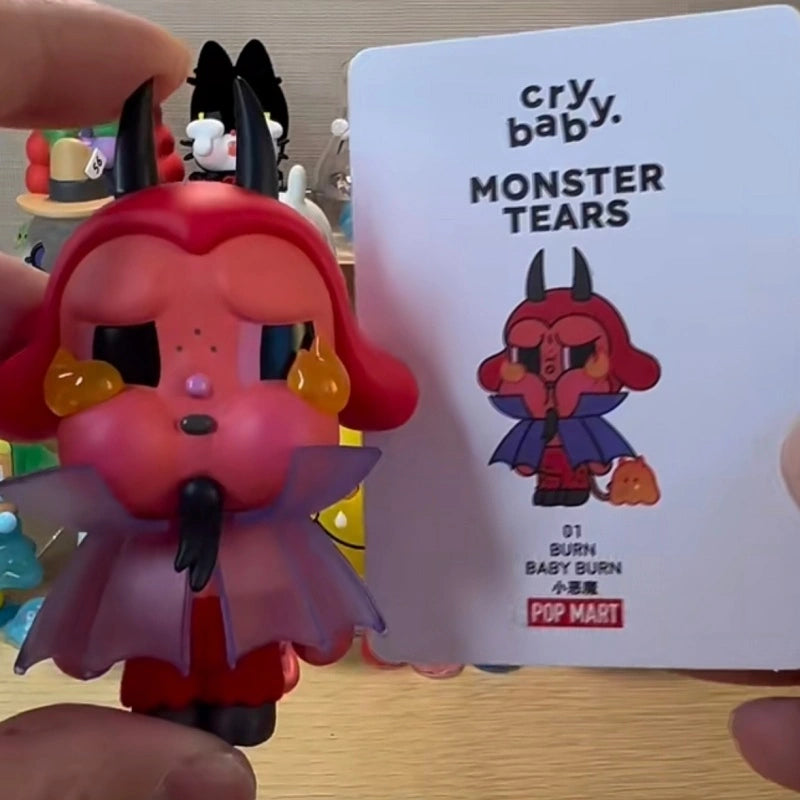 Crybaby Monster Tears Whole Set Open Box Sealed Bag