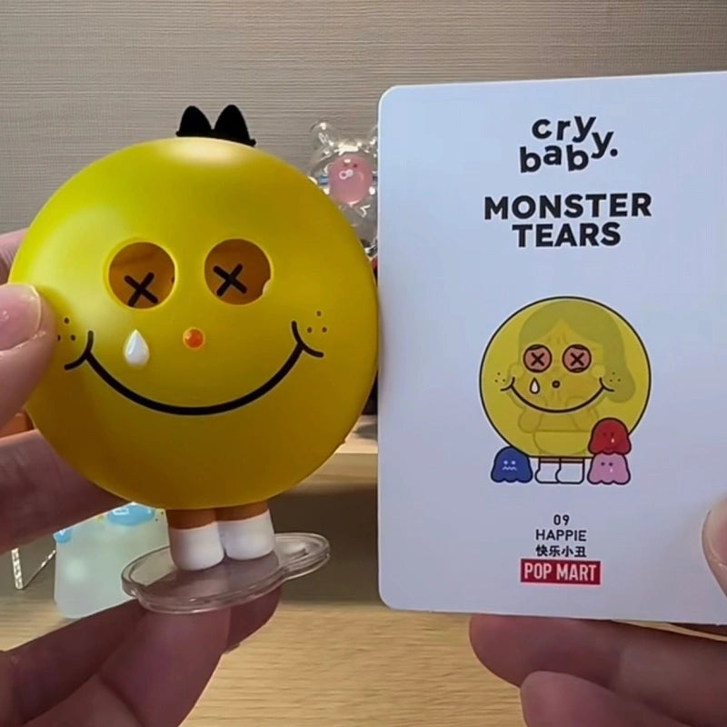 Crybaby Monster Tears HAPPIE Open Box Sealed Bag