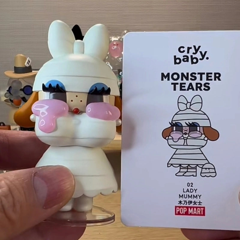 Crybaby Monster Tears Whole Set Open Box Sealed Bag