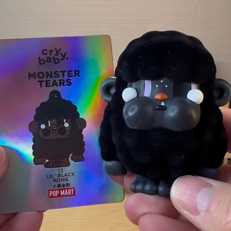 Crybaby Monster Tears LIL' BLACK KONG (Secret) Open Box Sealed Bag