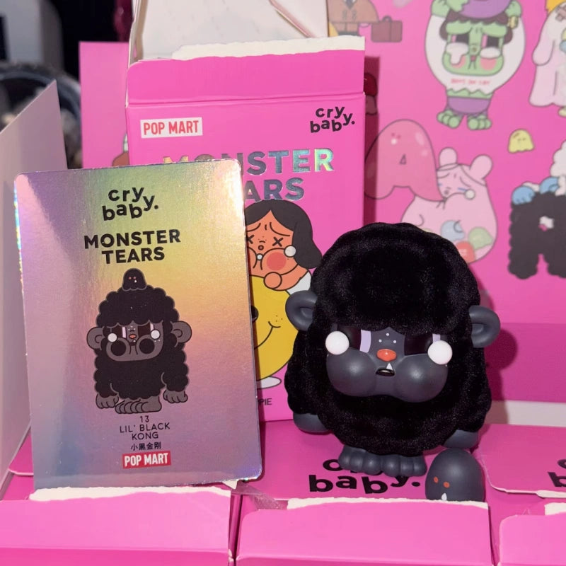 Crybaby Monster Tears LIL' BLACK KONG (Secret) Open Box Sealed Bag