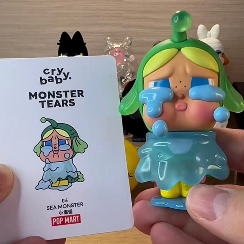 Crybaby Monster Tears Whole Set Open Box Sealed Bag