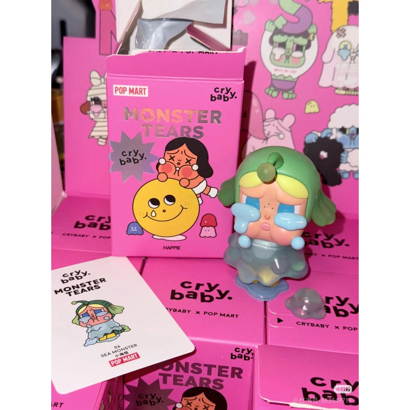 Crybaby Monster Tears Whole Set Open Box Sealed Bag