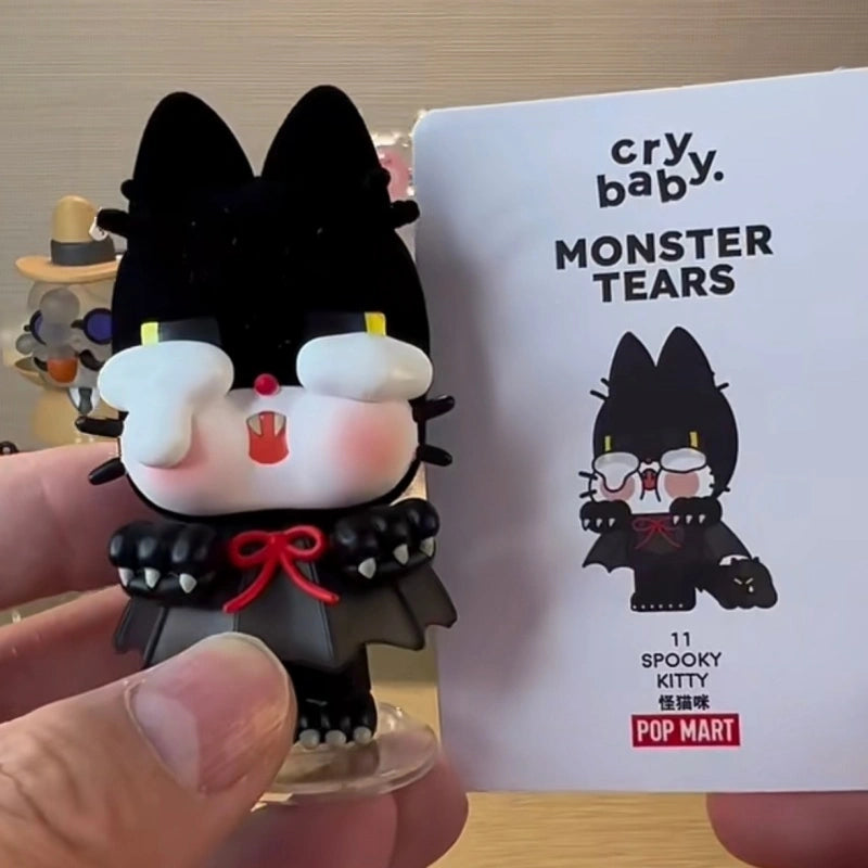 Crybaby Monster Tears SPOOKY KITTY Open Box Sealed Bag