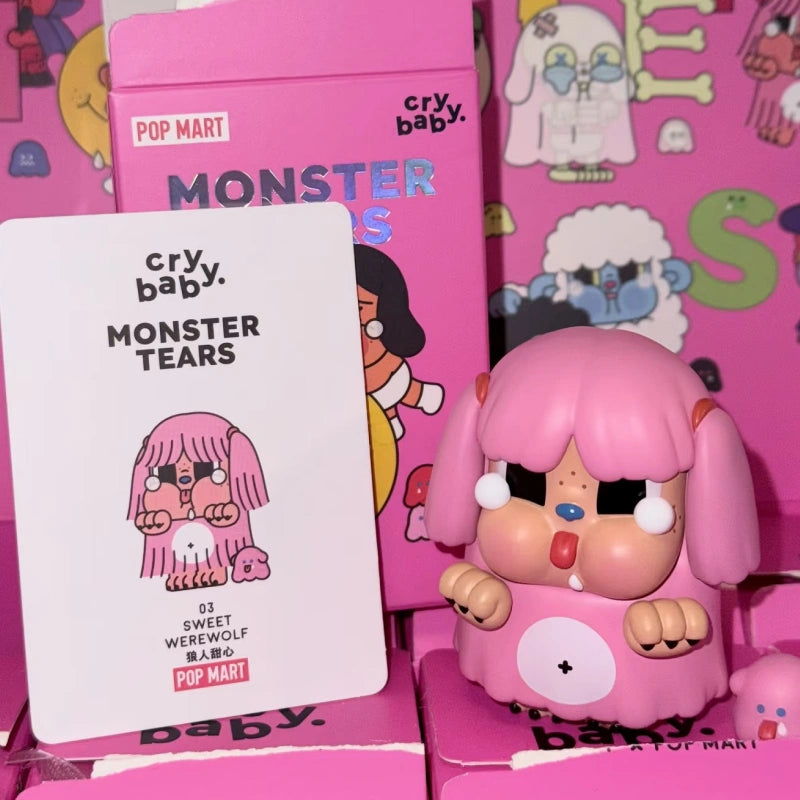 Crybaby Monster Tears Whole Set Open Box Sealed Bag