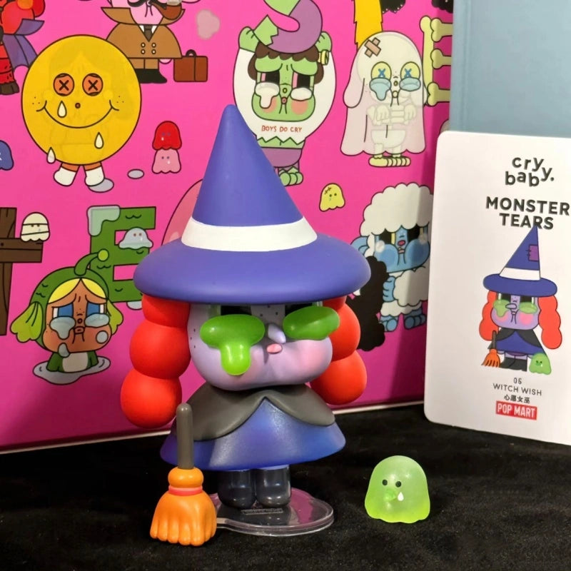 Crybaby Monster Tears WITCH WISH Open Box Sealed Bag