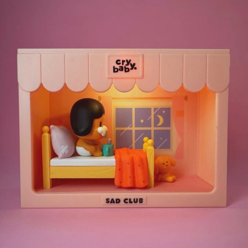 Crybaby Sad Club Whole Set Open Box Sealed Bag