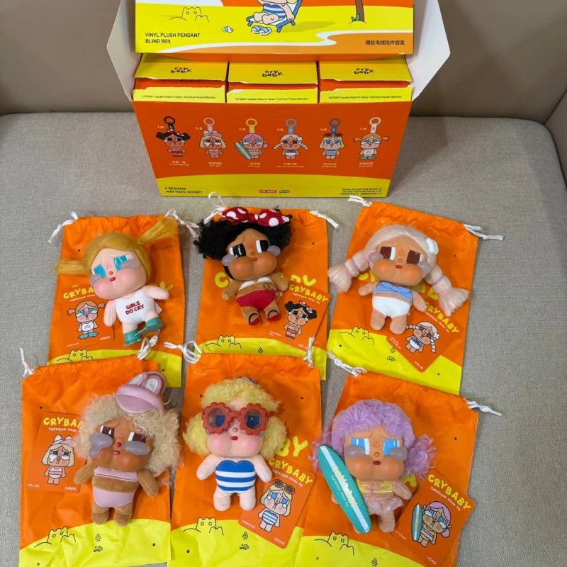 Crybaby Vacation Mode On - Vinyl Plush Charm FULL SAIL Open Box Sealed Bag