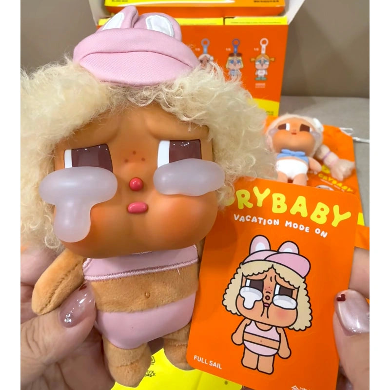 Crybaby Vacation Mode On - Vinyl Plush Charm FULL SAIL Open Box Sealed Bag