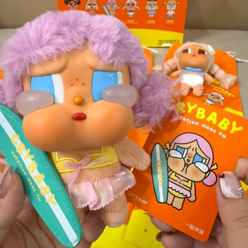 Crybaby Vacation Mode On - Vinyl Plush Charm Whole Set Open Box Sealed Bag
