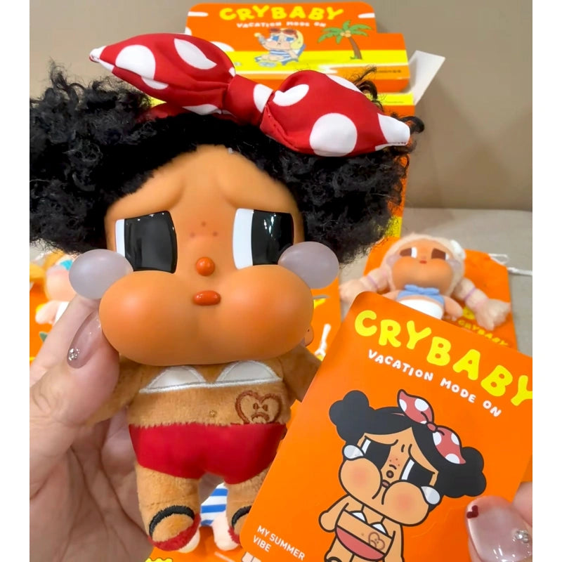 Crybaby Vacation Mode On - Vinyl Plush Charm Whole Set Open Box Sealed Bag