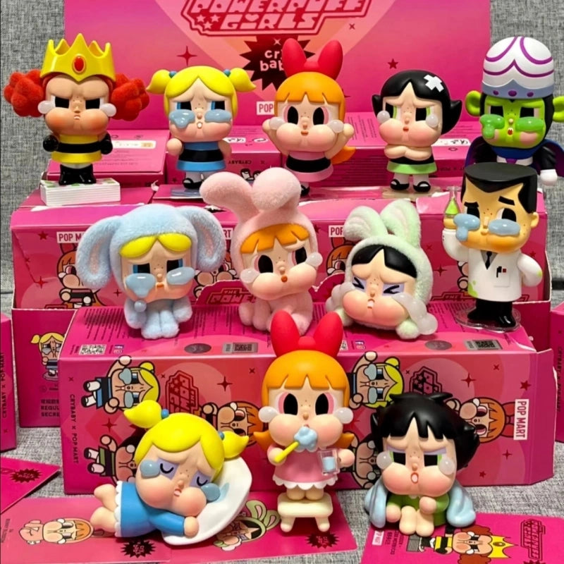 Crybaby The Powerpuff Girls BEDTIME BUBBLES Open Box Sealed Bag