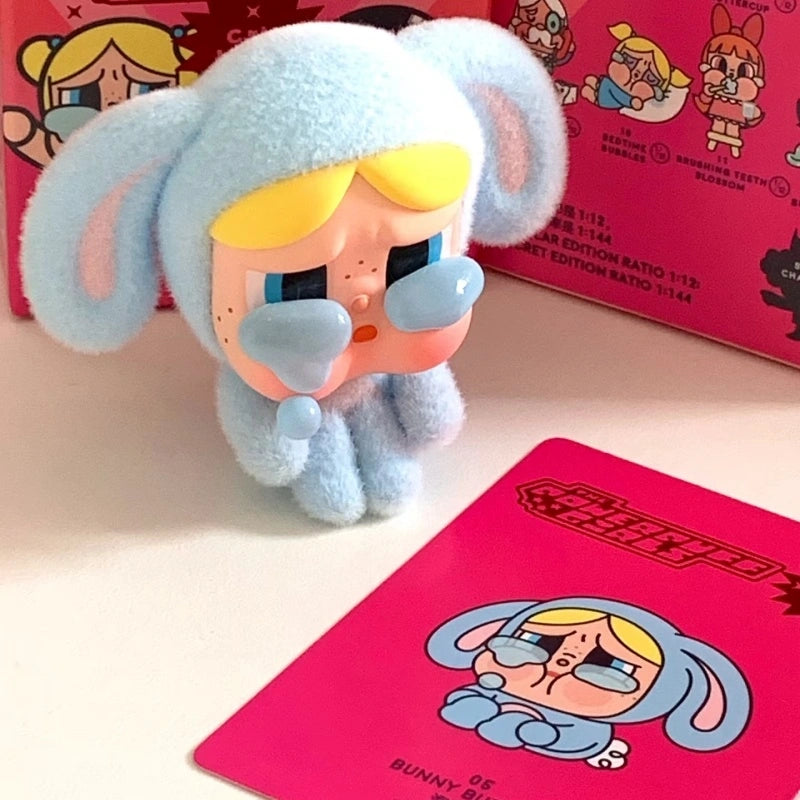 Crybaby The Powerpuff Girls Series BUNNY BUBBLES Open Box Sealed Bag
