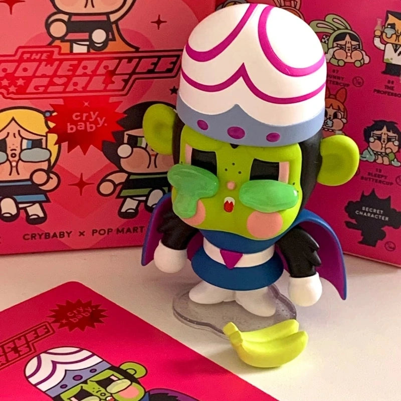 Crybaby The Powerpuff Girls Series MOJO JOJO Open Box Sealed Bag