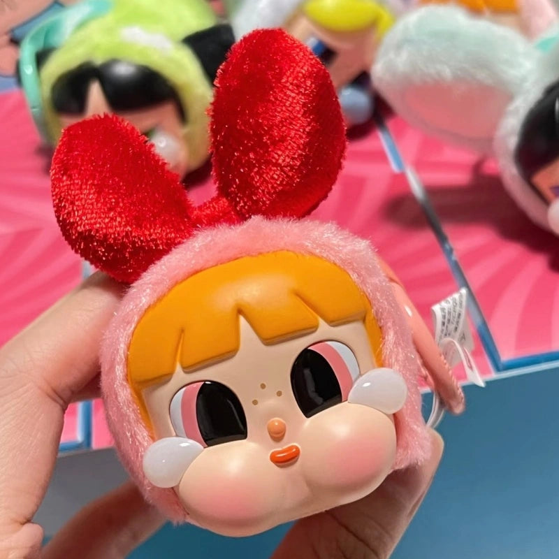 Crybaby The Powerpuff Girls - Vinyl Plush Charm Whole Set Open Box Sealed Bag