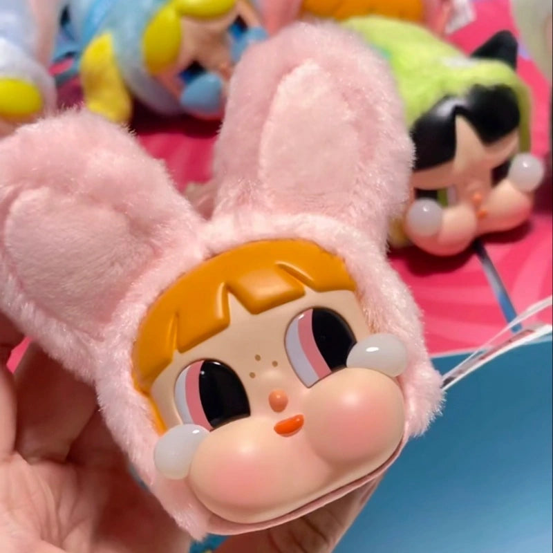 Crybaby The Powerpuff Girls - Vinyl Plush Charm BUNNY BLOSSOM Open Box Sealed Bag Main image