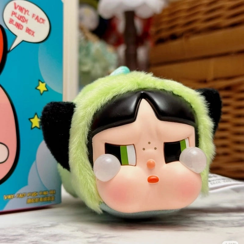 Crybaby The Powerpuff Girls - Vinyl Plush Charm BUTTERCUP Open Box Sealed Bag