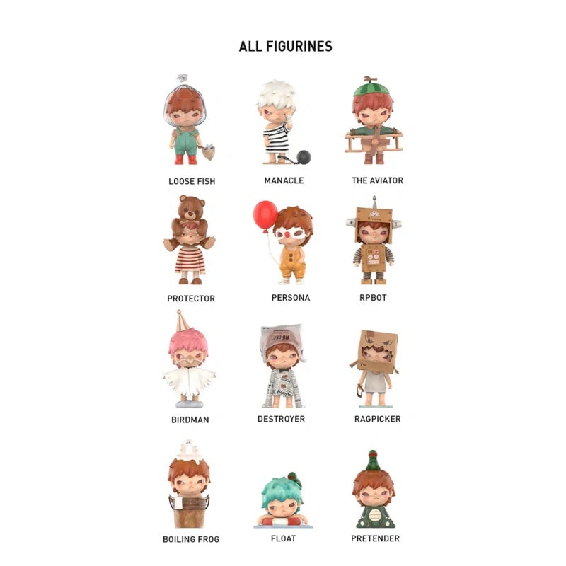 Hirono Little Mischief Series Whole Set Open Box Sealed Bag
