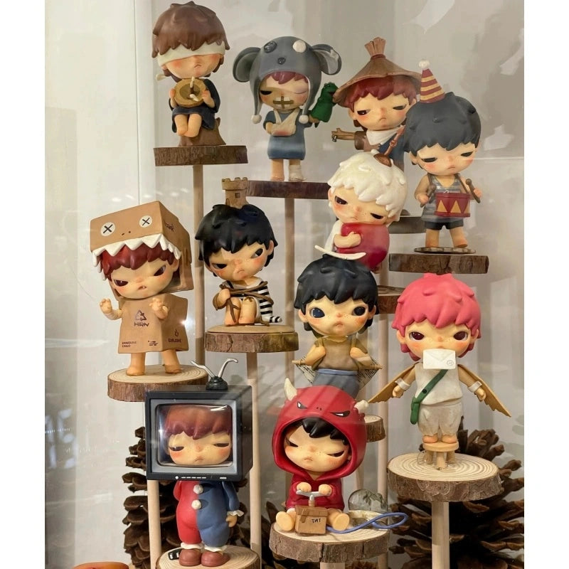Hirono Mime Series Whole Set Open Box Sealed Bag