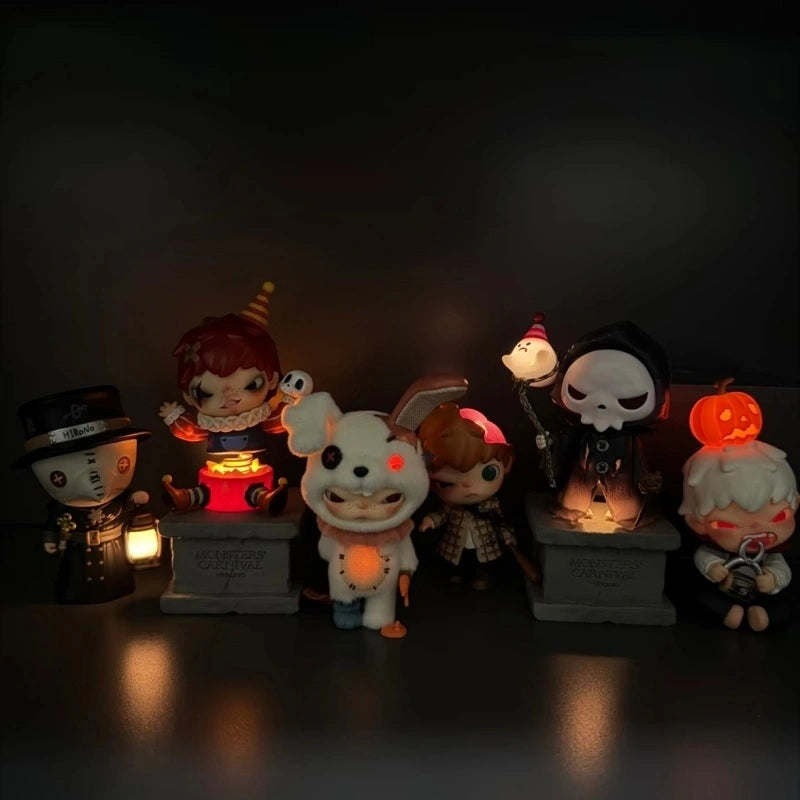 Hirono Monsters Carnival Series Whole Set Open Box Sealed Bag