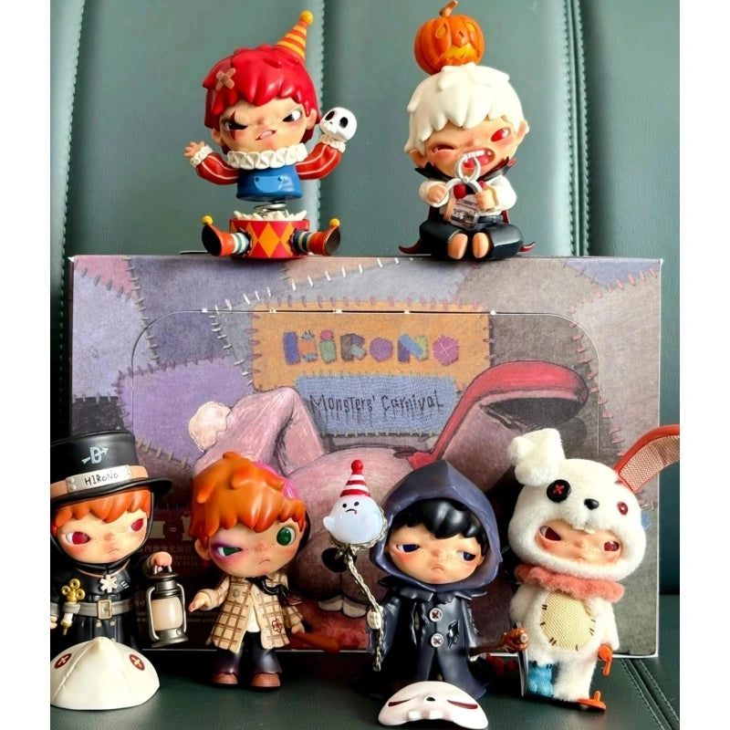 Hirono Monsters Carnival Series Whole Set Open Box Sealed Bag
