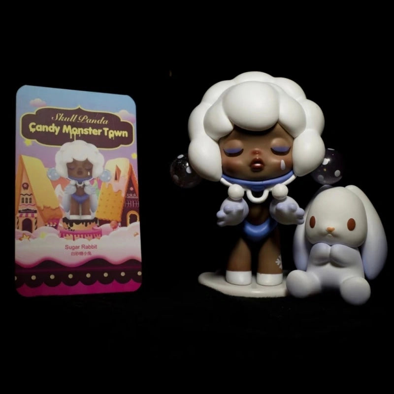 Skullpanda Candy Monster Town Series Sugar Rabbit Open Box Sealed Bag