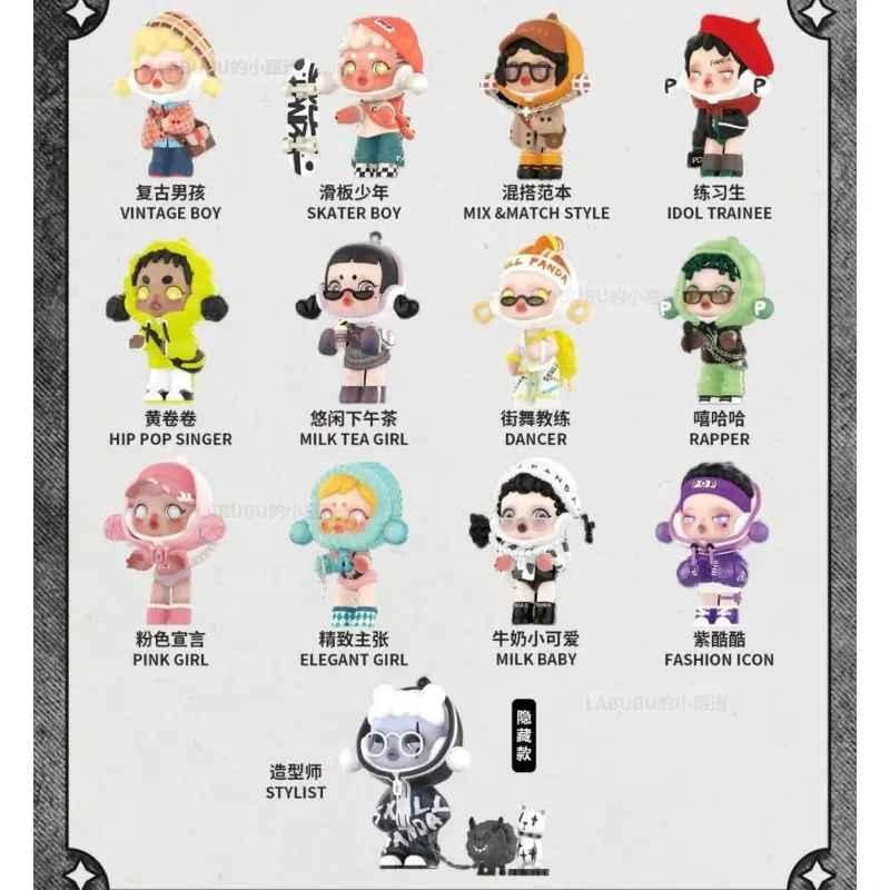 Skullpanda The Hypepanda Series Idol Trainee Open Box Sealed Bag