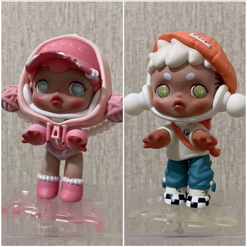 Skullpanda The Hypepanda Series Pink Girl Open Box Sealed Bag