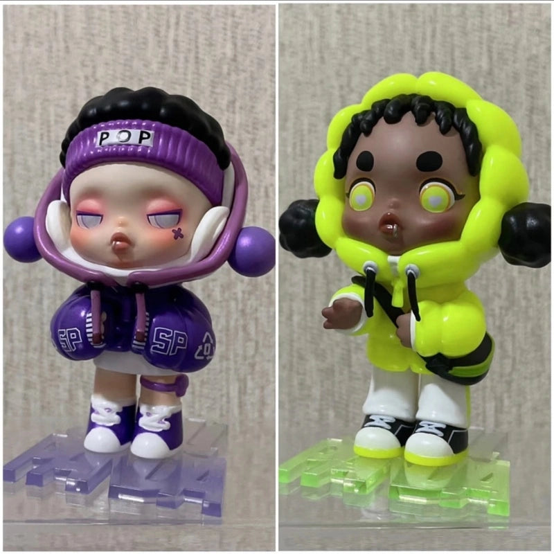 Skullpanda The Hypepanda Series Hip Pop Singer Open Box Sealed Bag