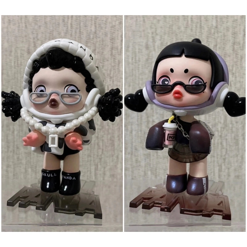 Skullpanda The Hypepanda Series Milk Tea Girl Open Box Sealed Bag
