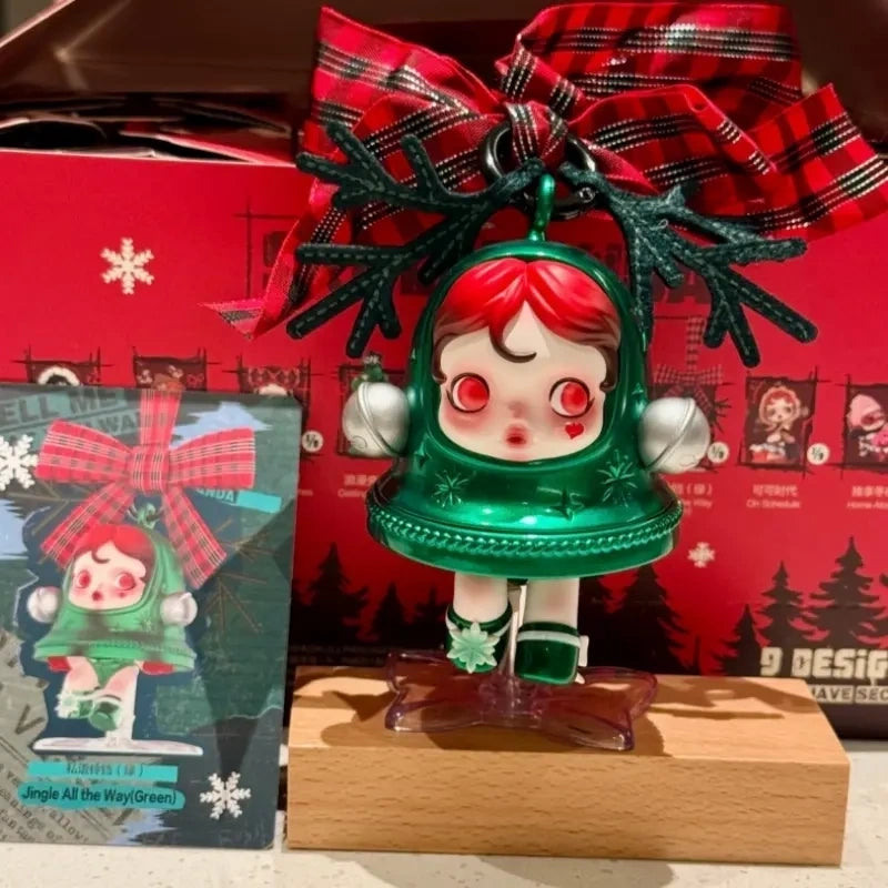 Skullpanda Time to Wish Series Jingle All the Way (Green) Open Box Sealed Bag