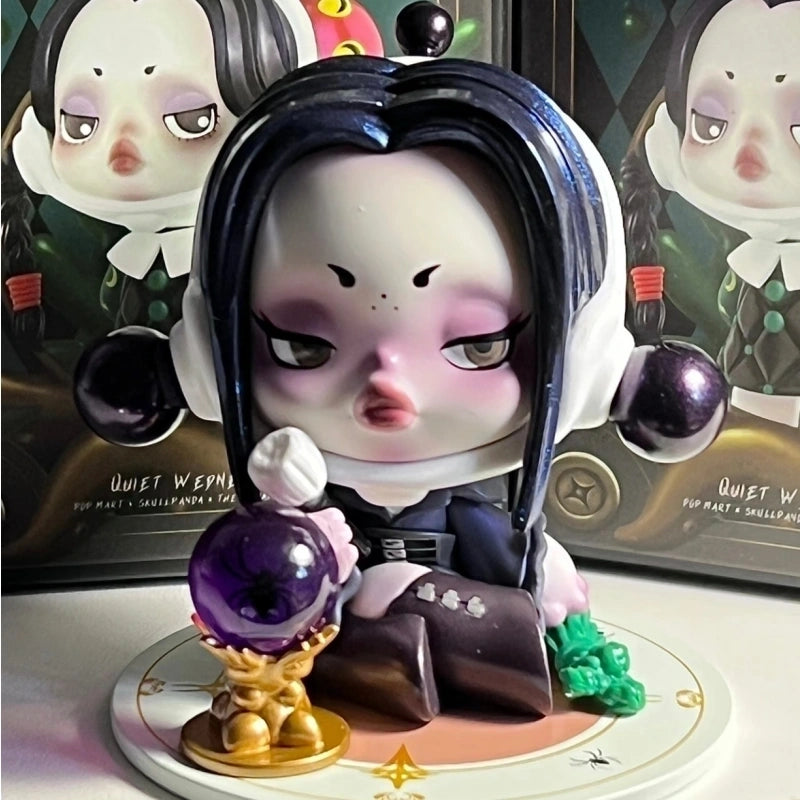 Skullpanda The Addams Family Series Whole Set Open Box Sealed Bag