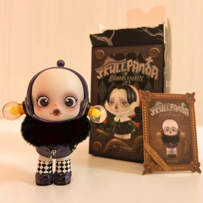 Skullpanda The Addams Family Series Uncle Fester Open Box Sealed Bag