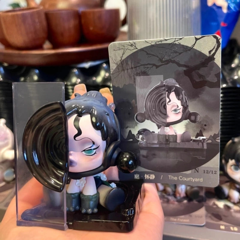 Skullpanda The Ink Plum Blossom Series Whole Set Open Box Sealed Bag