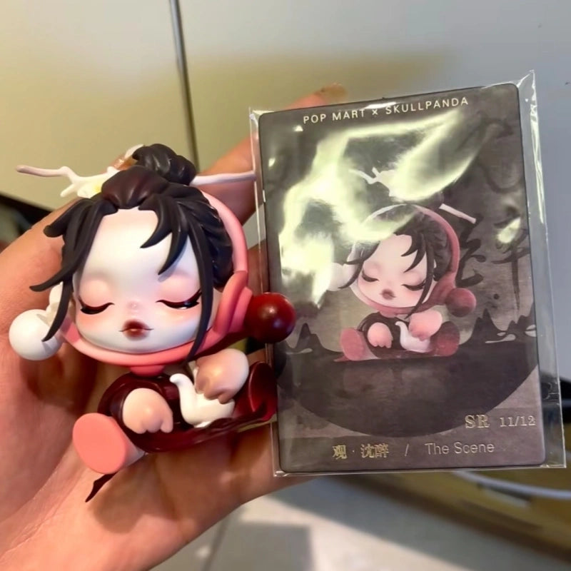 Skullpanda The Ink Plum Blossom Series Whole Set Open Box Sealed Bag