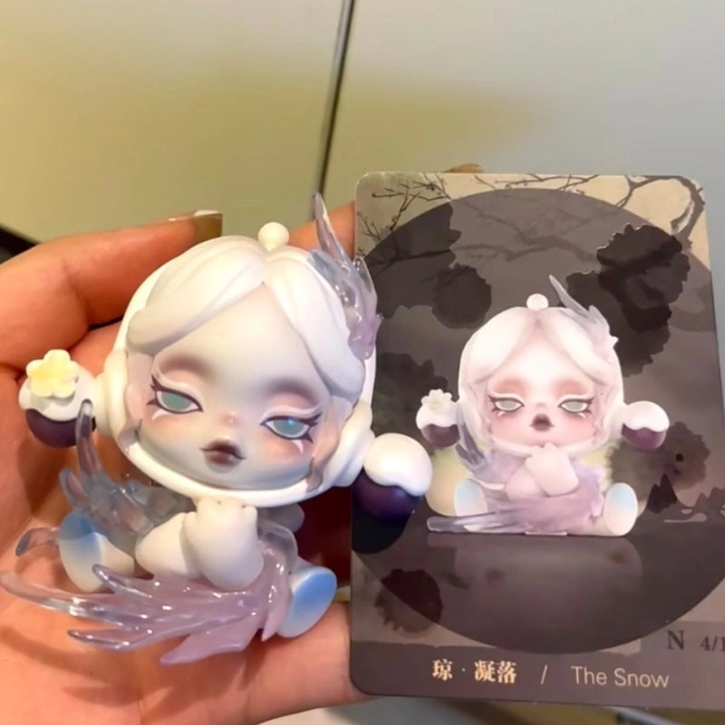 Skullpanda The Ink Plum Blossom Series The Snow Open Box Sealed Bag