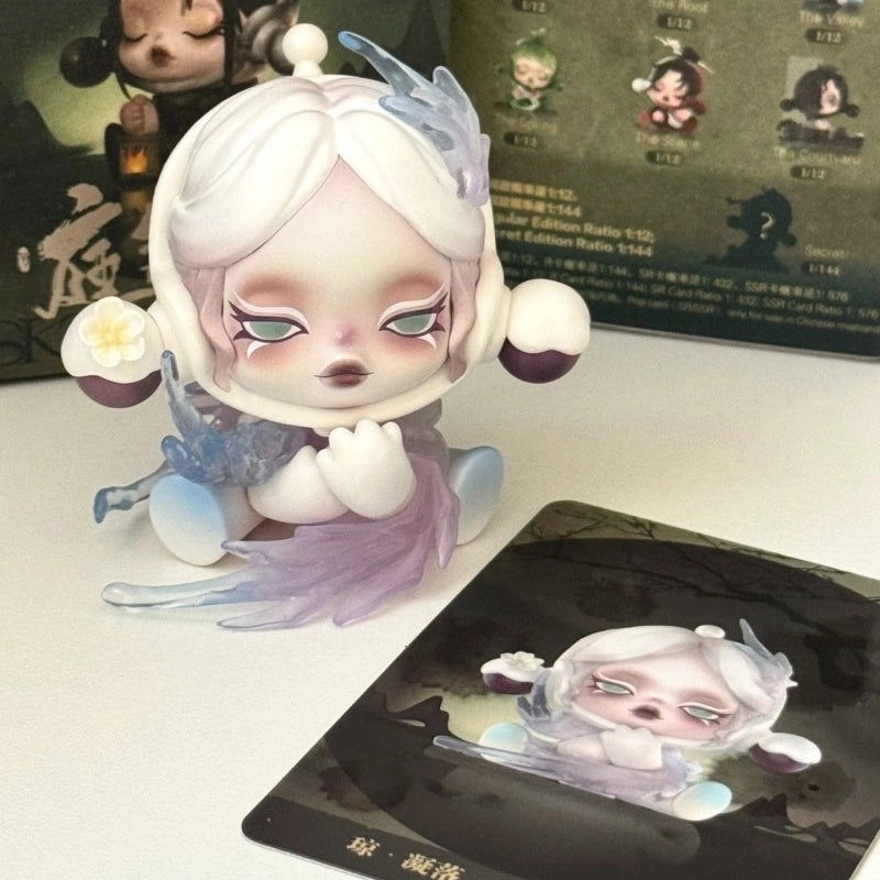 Skullpanda The Ink Plum Blossom Series Whole Set Open Box Sealed Bag
