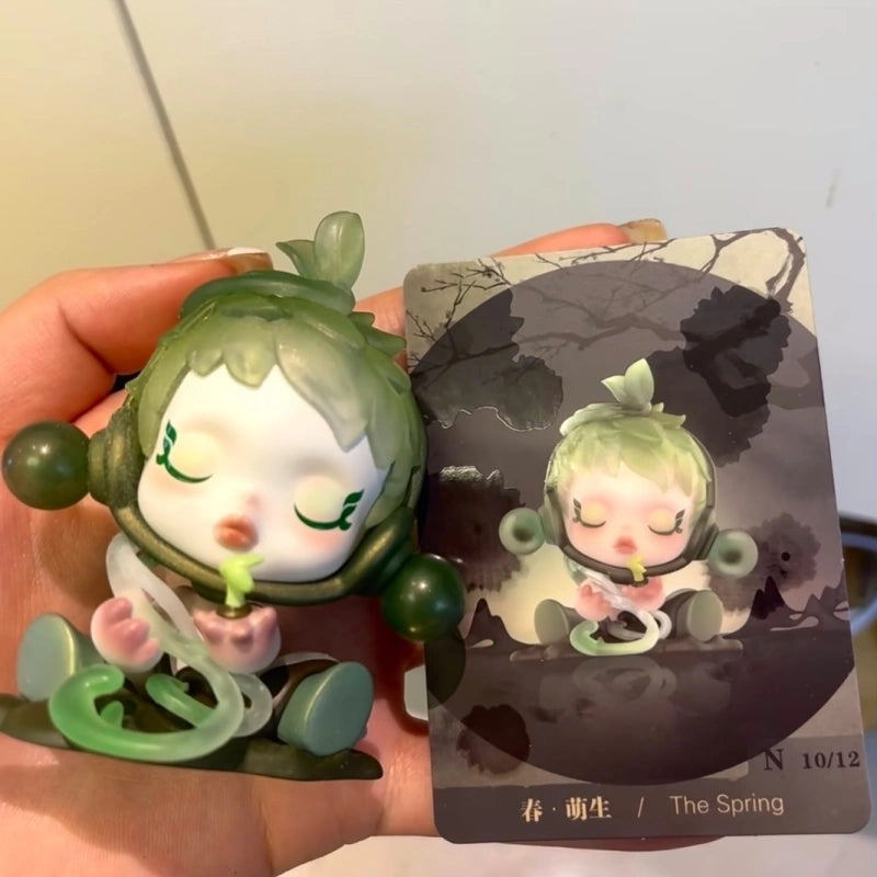 Skullpanda The Ink Plum Blossom Series The Spring Open Box Sealed Bag