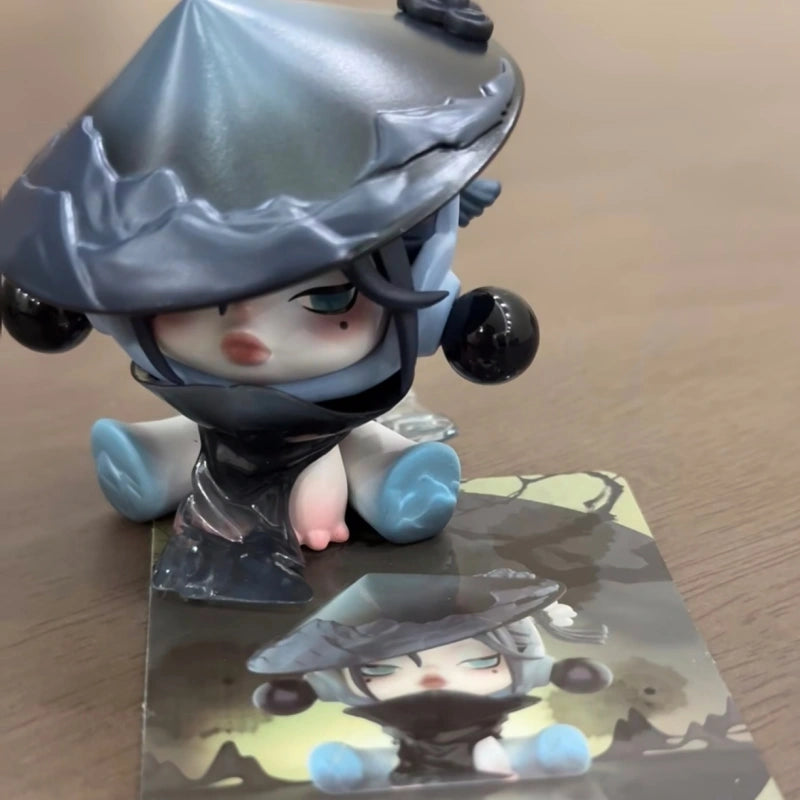 Skullpanda The Ink Plum Blossom Series Whole Set Open Box Sealed Bag