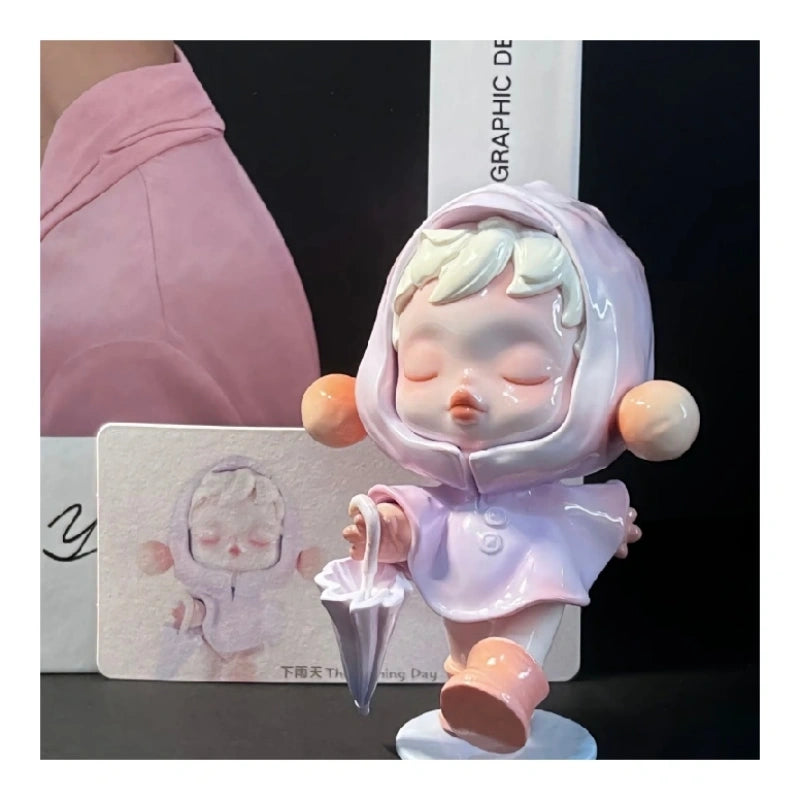 Skullpanda The Warmth Series The Raining Day Open Box Sealed Bag