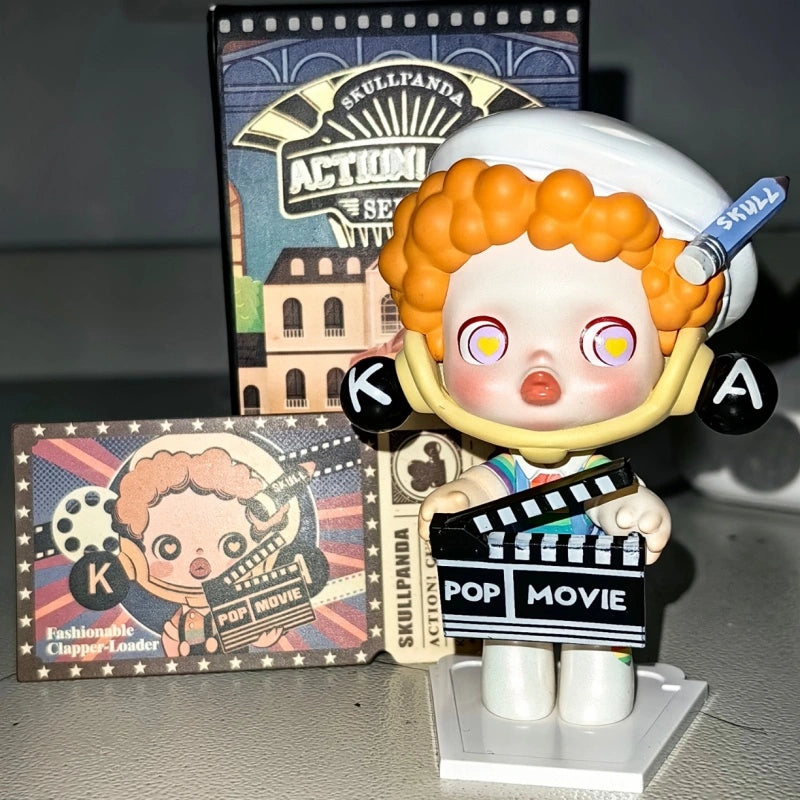 Skullpanda Action Cut Series Whole Set Open Box Sealed Bag